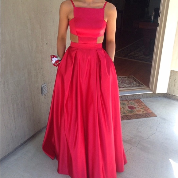Red Prom Dress - Picture 2 of 3